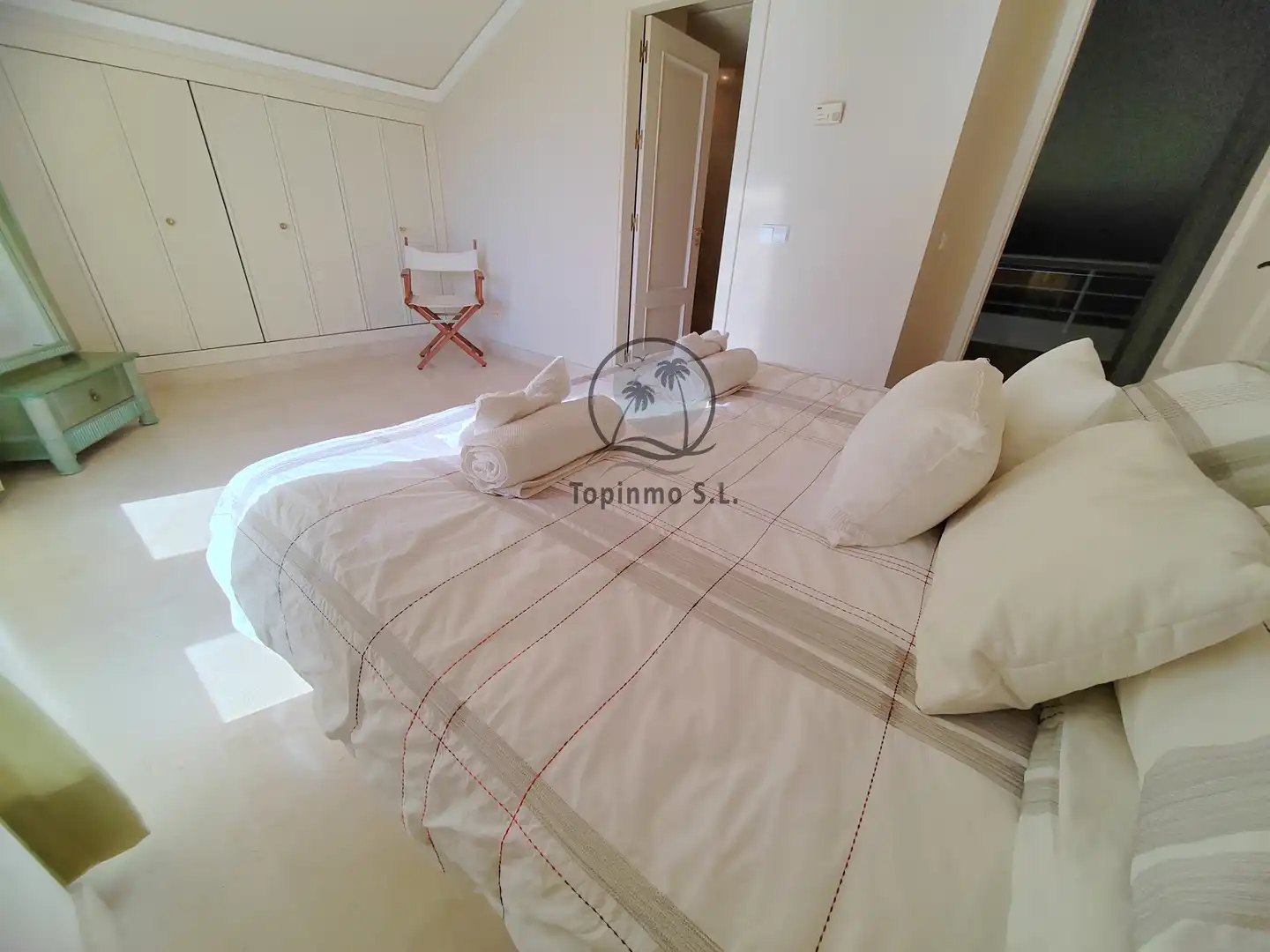 Dormitori de Dúplex de lloguer en Benalmádena amb Aire condicionat, Calefacció i Terrassa