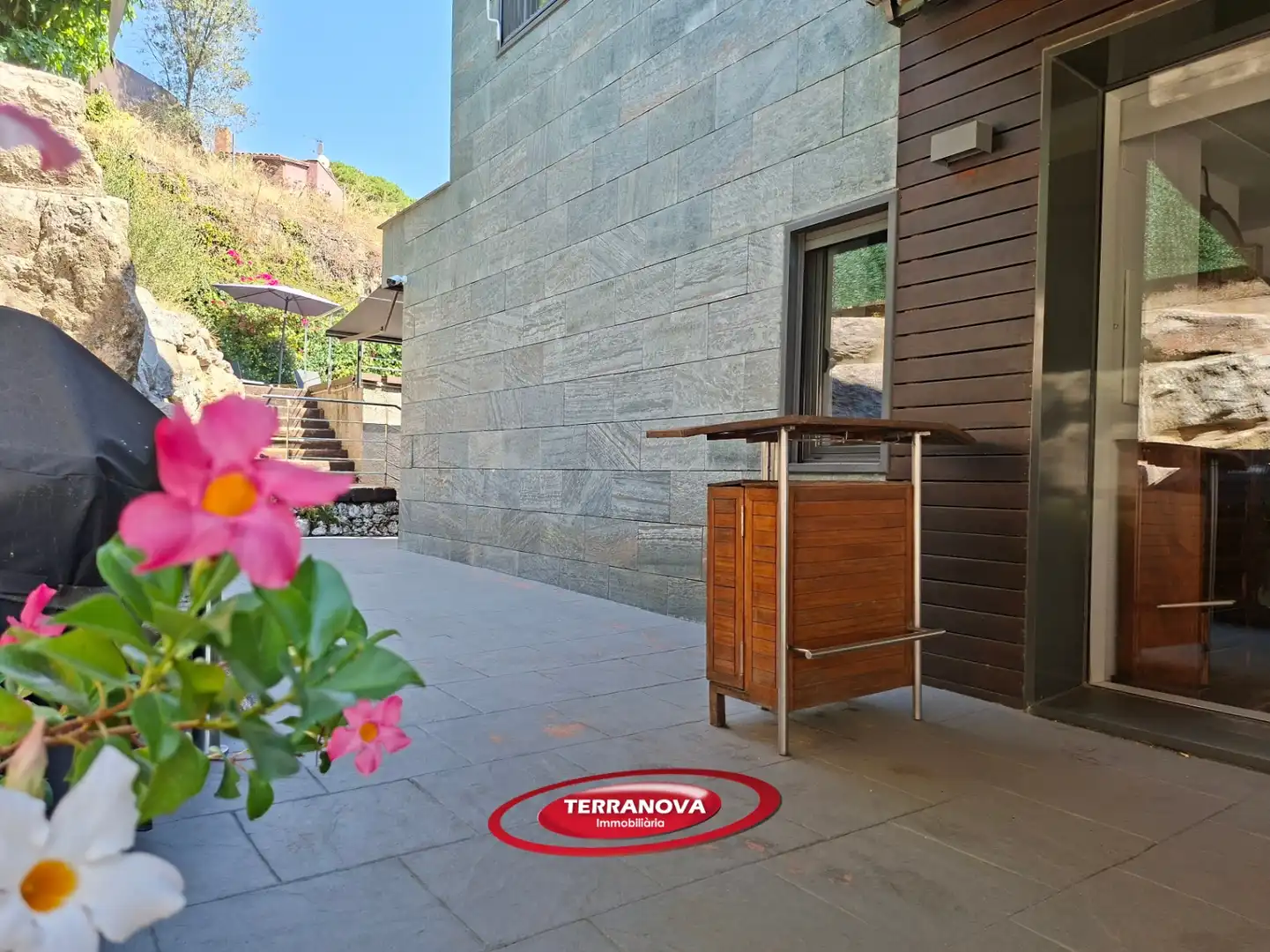 Terrassa de Casa o xalet en venda en L'Ametlla del Vallès amb Aire condicionat, Calefacció i Jardí privat