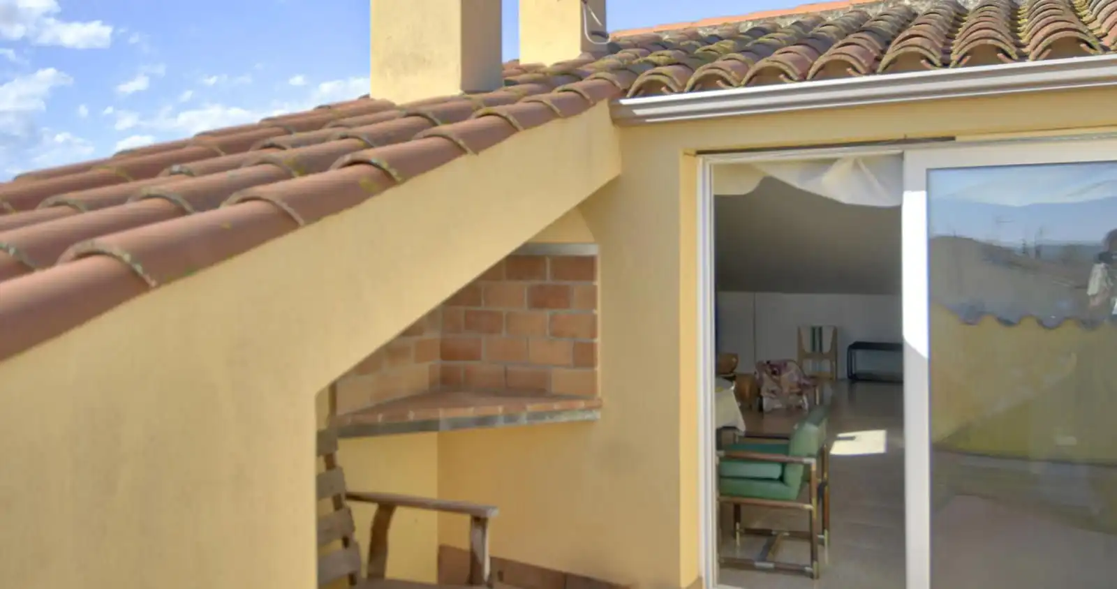 Terrasse von Einfamilien-Reihenhaus zum Verkauf in Palafrugell mit Klimaanlage, Heizung und Terrasse