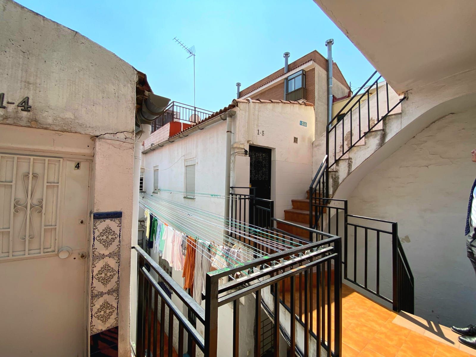 Vista exterior de Piso en venta en  Madrid Capital