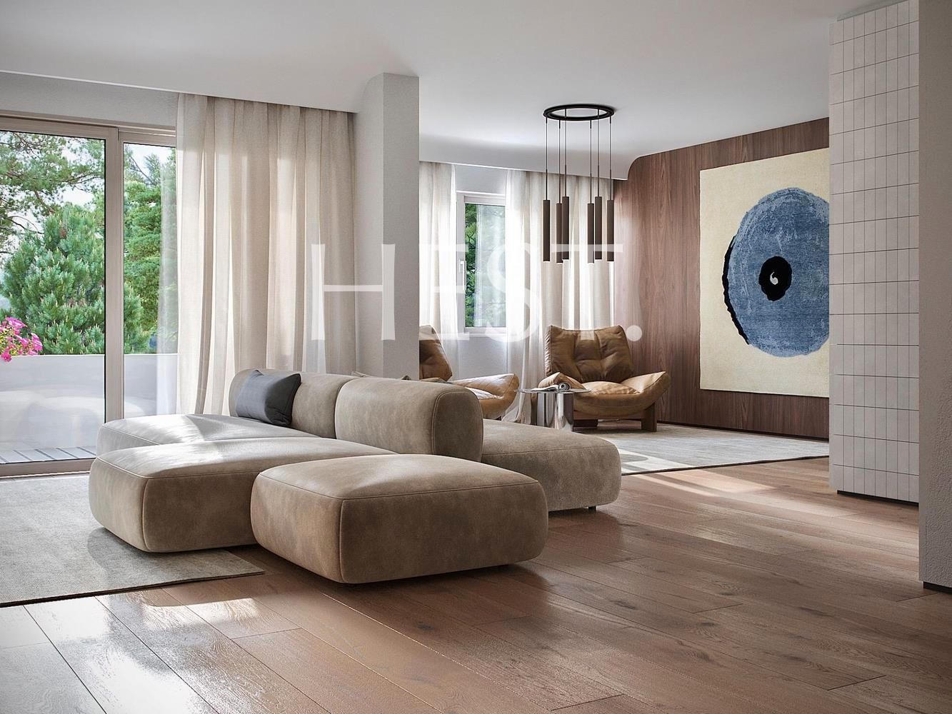 Sala d'estar de Pis en venda en  Barcelona Capital amb Aire condicionat, Calefacció i Parquet