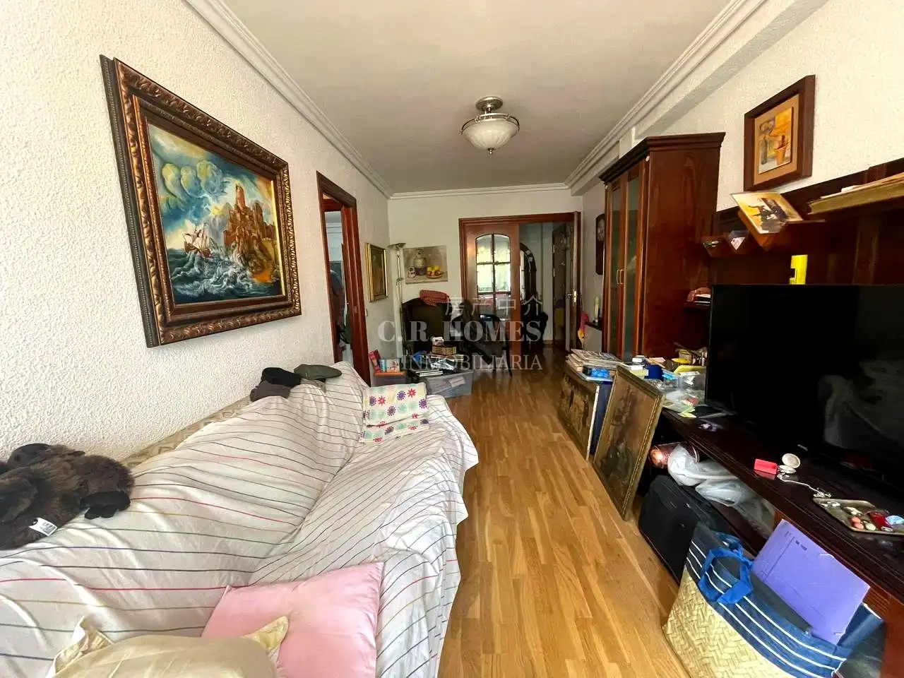 Sala d'estar de Pis en venda en Getafe amb Calefacció i Parquet