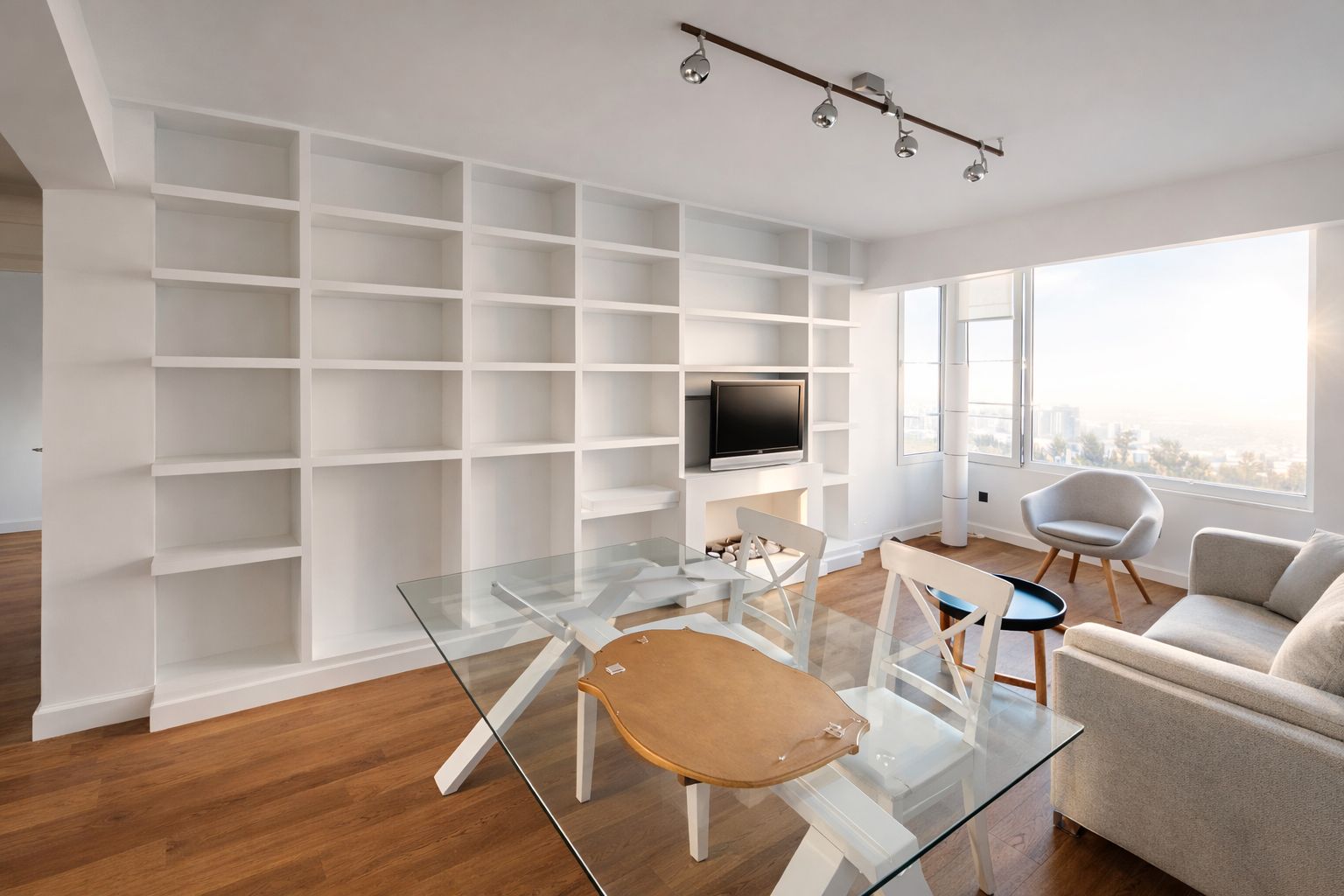 Sala d'estar de Pis de lloguer en Santander amb Calefacció, Moblat i Forn