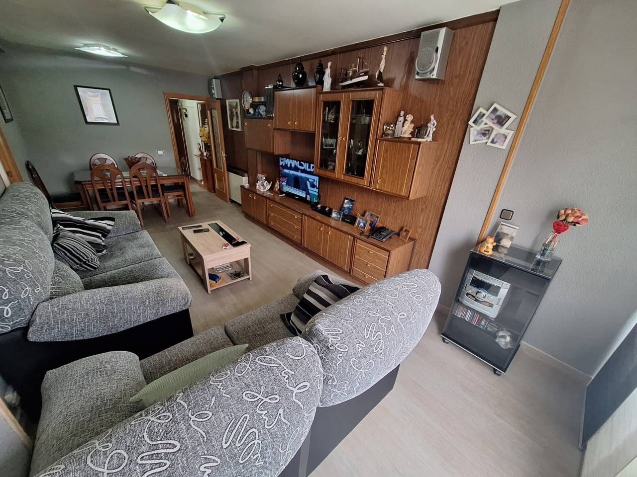Living room of Flat for sale in Fuenlabrada  with Air Conditioner, Heating and Furnished