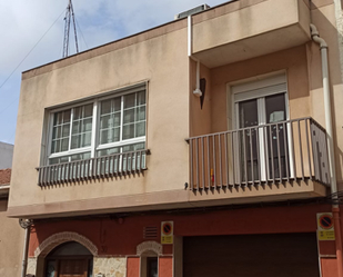 Exterior view of Single-family semi-detached for sale in Sagunto / Sagunt  with Air Conditioner, Heating and Terrace