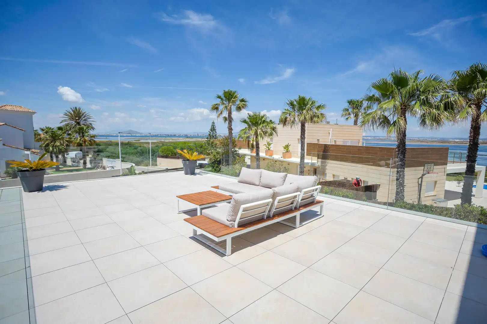 Terrace of Houses for sale in La Manga del Mar Menor  with Storage room and Furnished