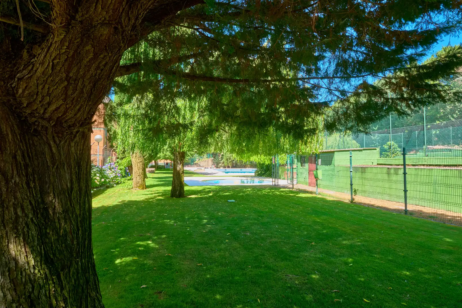 Garten von Wohnung zum Verkauf in Collado Mediano mit Heizung, Terrasse und Abstellraum