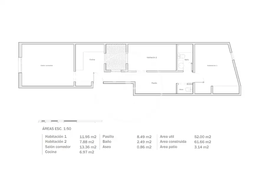 Wohnung zum Verkauf in Barcelona mit Heizung, Möbliert und Balkon