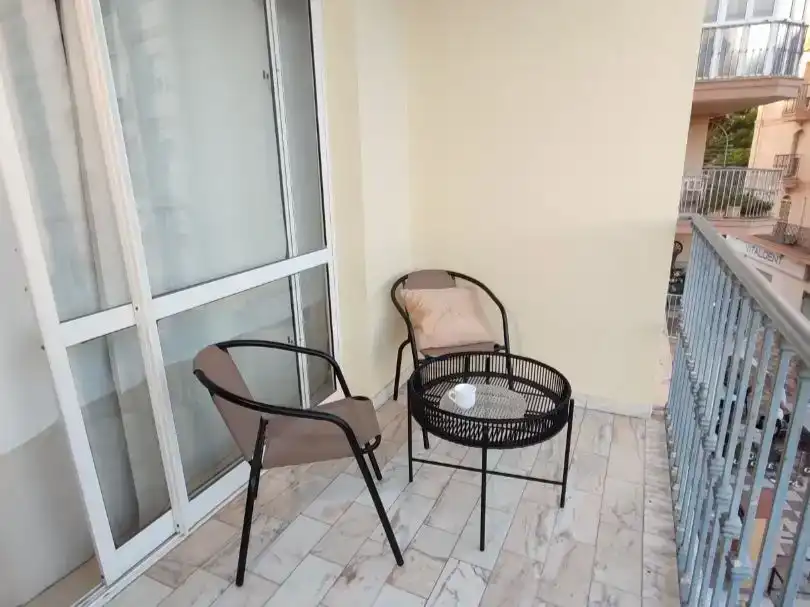 Balcony of Flat for sale in Mijas