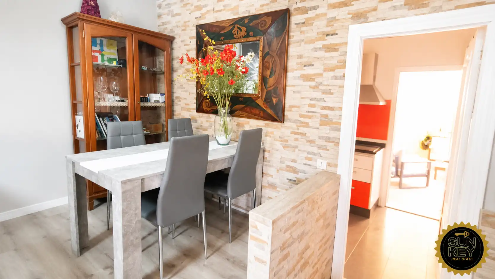Esszimmer von Maisonette zum Verkauf in Mazarrón mit Möbliert