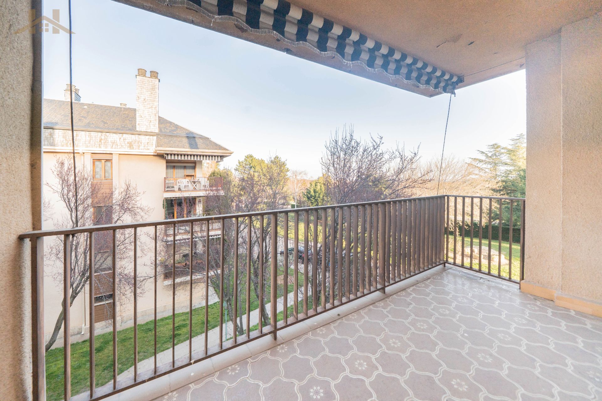 Balcony of Flat for sale in San Lorenzo de El Escorial