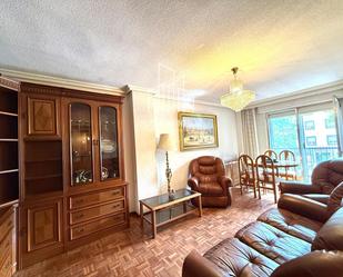 Living room of Flat to rent in Salamanca Capital  with Heating, Parquet flooring and Terrace