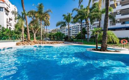 Swimming pool of Apartment for sale in Marbella  with Air Conditioner, Terrace and Swimming Pool