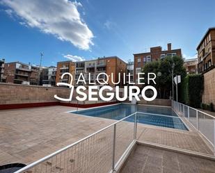 Exterior view of Flat to rent in  Madrid Capital  with Air Conditioner and Swimming Pool