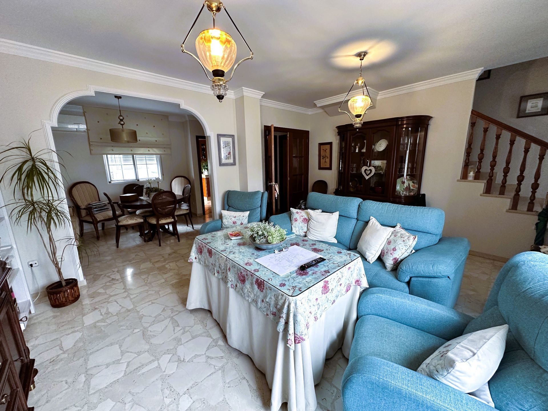 Living room of Single-family semi-detached for sale in Motril  with Air Conditioner, Heating and Storage room