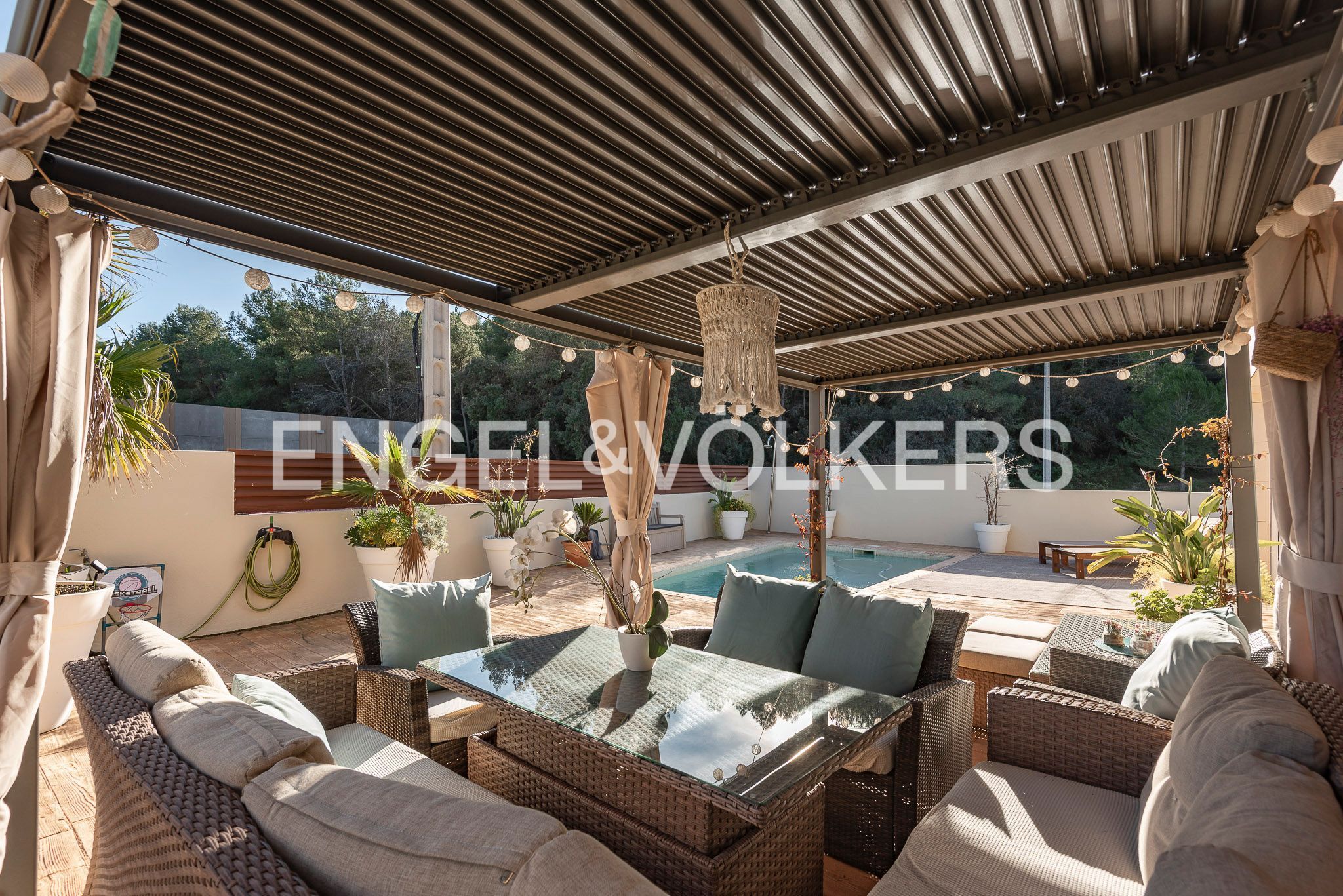 Terrassa de Casa o xalet en venda en El Catllar  amb Aire condicionat, Calefacció i Jardí privat