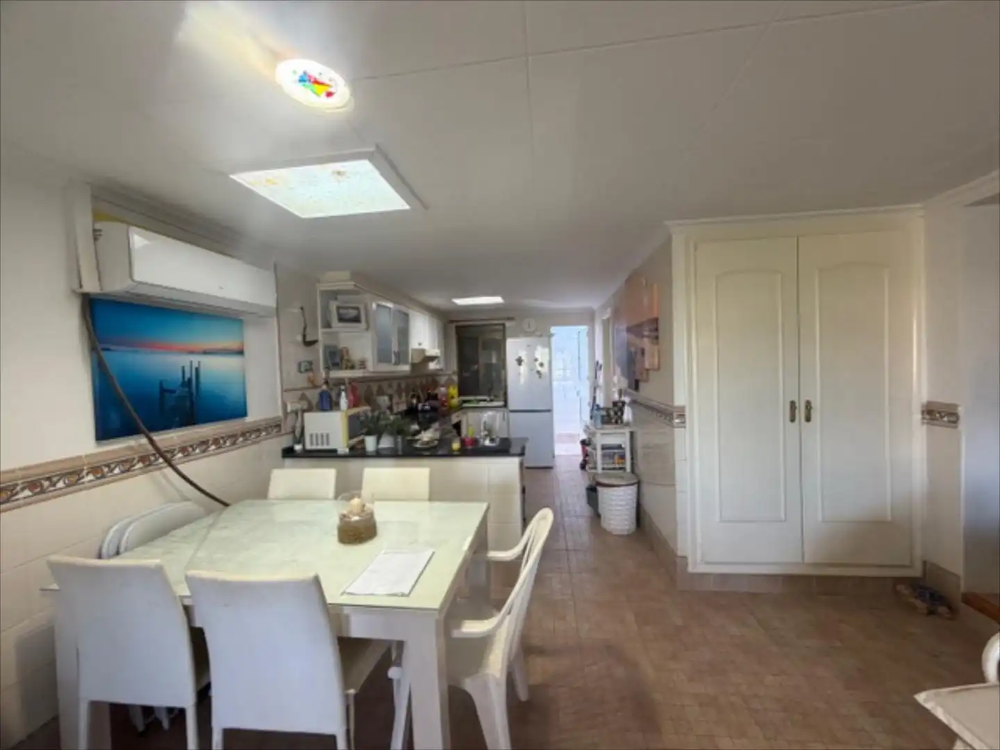 Cocina de Casa o chalet de alquiler en Cullera con Terraza, Trastero y Amueblado
