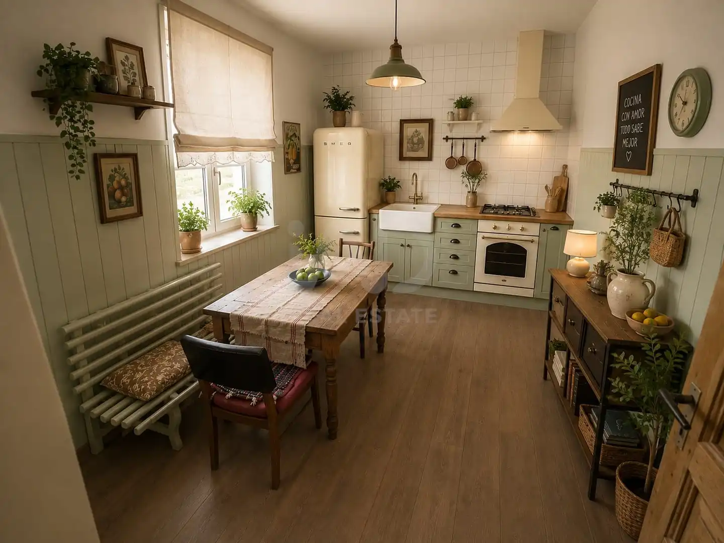 Cocina de Finca rústica en venta en Turcia con Calefacción y Terraza