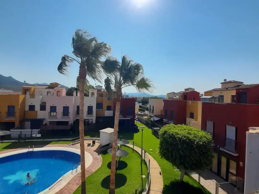 Vista exterior de Dúplex en venda en El Verger amb Aire condicionat i Piscina