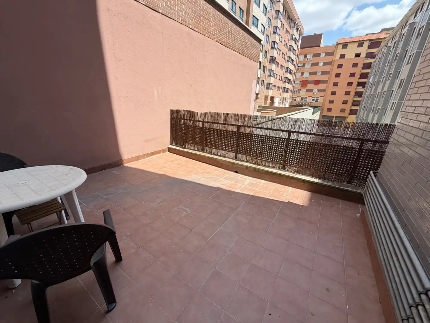 Terraza de Piso de alquiler en Valladolid con Calefacción, Parquet y Terraza