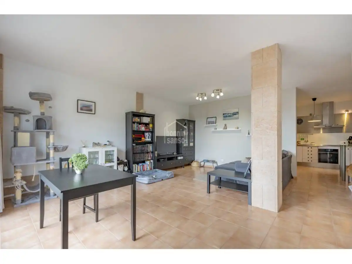 Sala de estar de Apartamento en venta en Es Mercadal con Jardín privado y Terraza