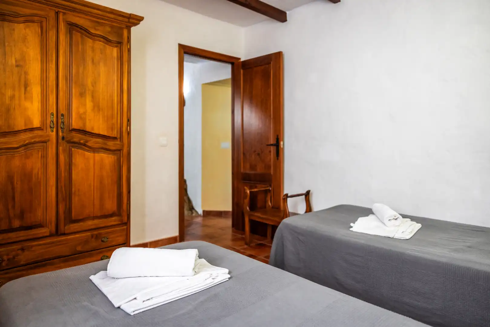 Habitación de Finca rústica en venta en Montejaque con Aire acondicionado, Jardín privado y Terraza