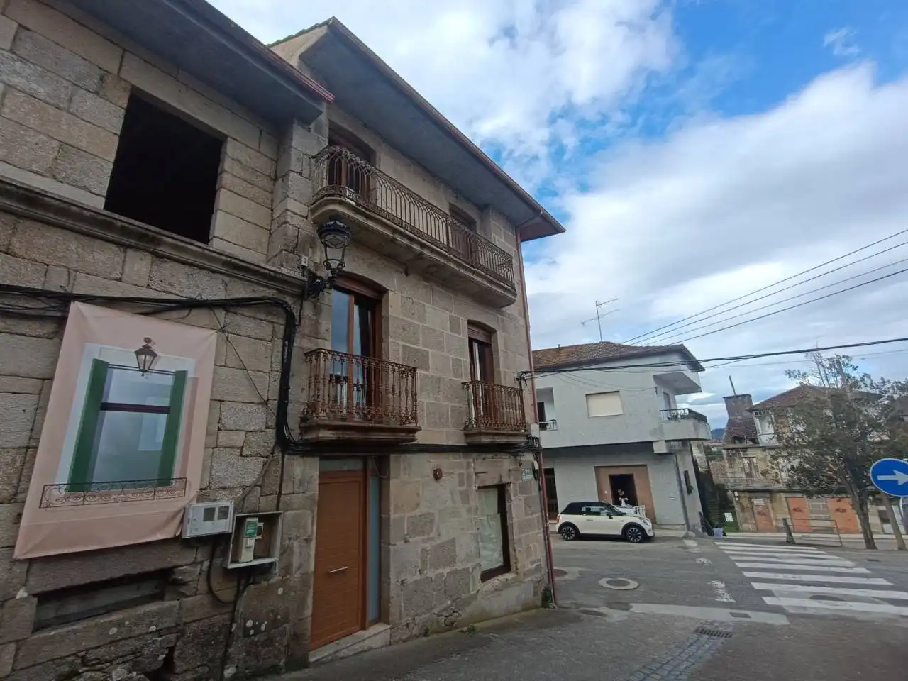 Vista exterior de Casa o xalet en venda en Ponteareas amb Moblat