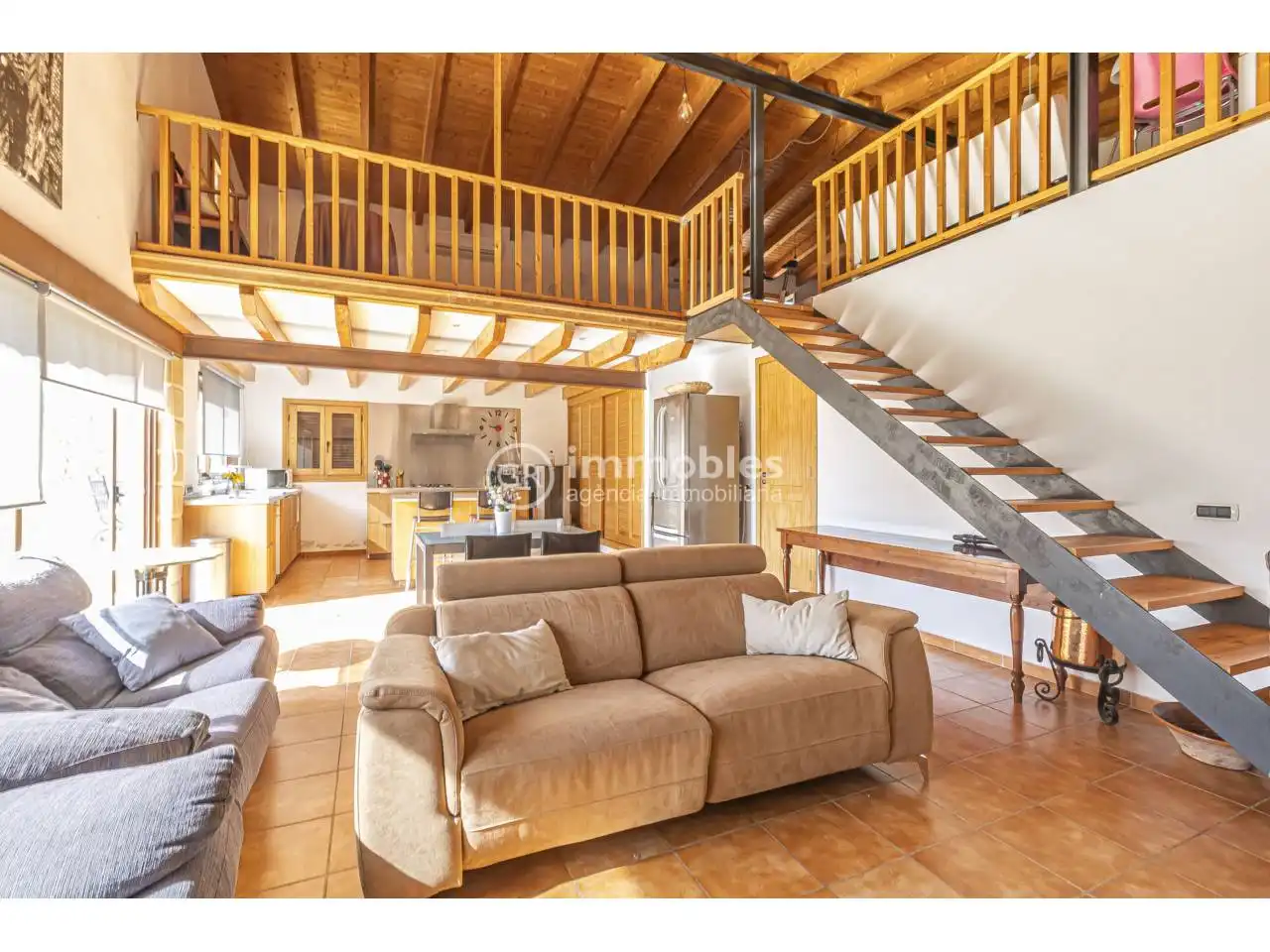 Sala de estar de Casa o chalet en venta en Alaró con Aire acondicionado, Calefacción y Jardín privado