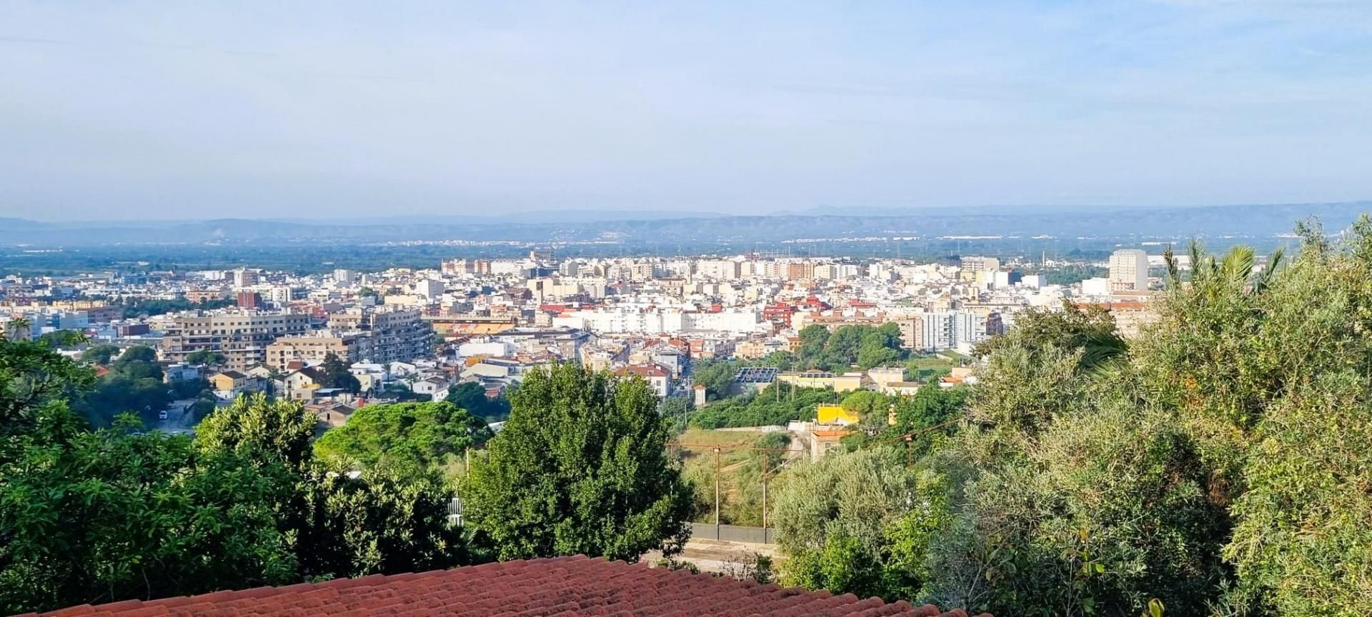 Vista exterior de Casa o xalet en venda en Alzira amb Aire condicionat, Jardí privat i Terrassa