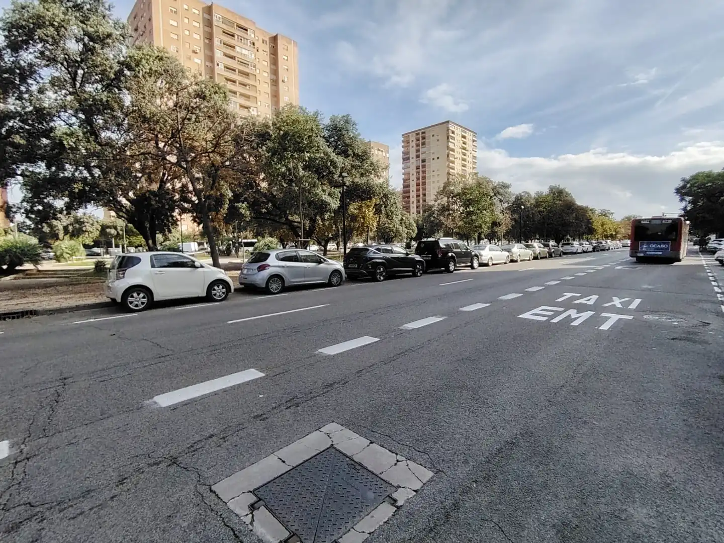 Außenansicht von Wohnung zur Miete in Valencia mit Möbliert, Ofen und Waschmaschine