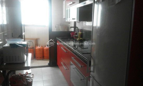 Kitchen of Flat to rent in Cáceres Capital  with Heating and Terrace