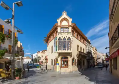 Vista exterior de Piso en venta en Canet de Mar