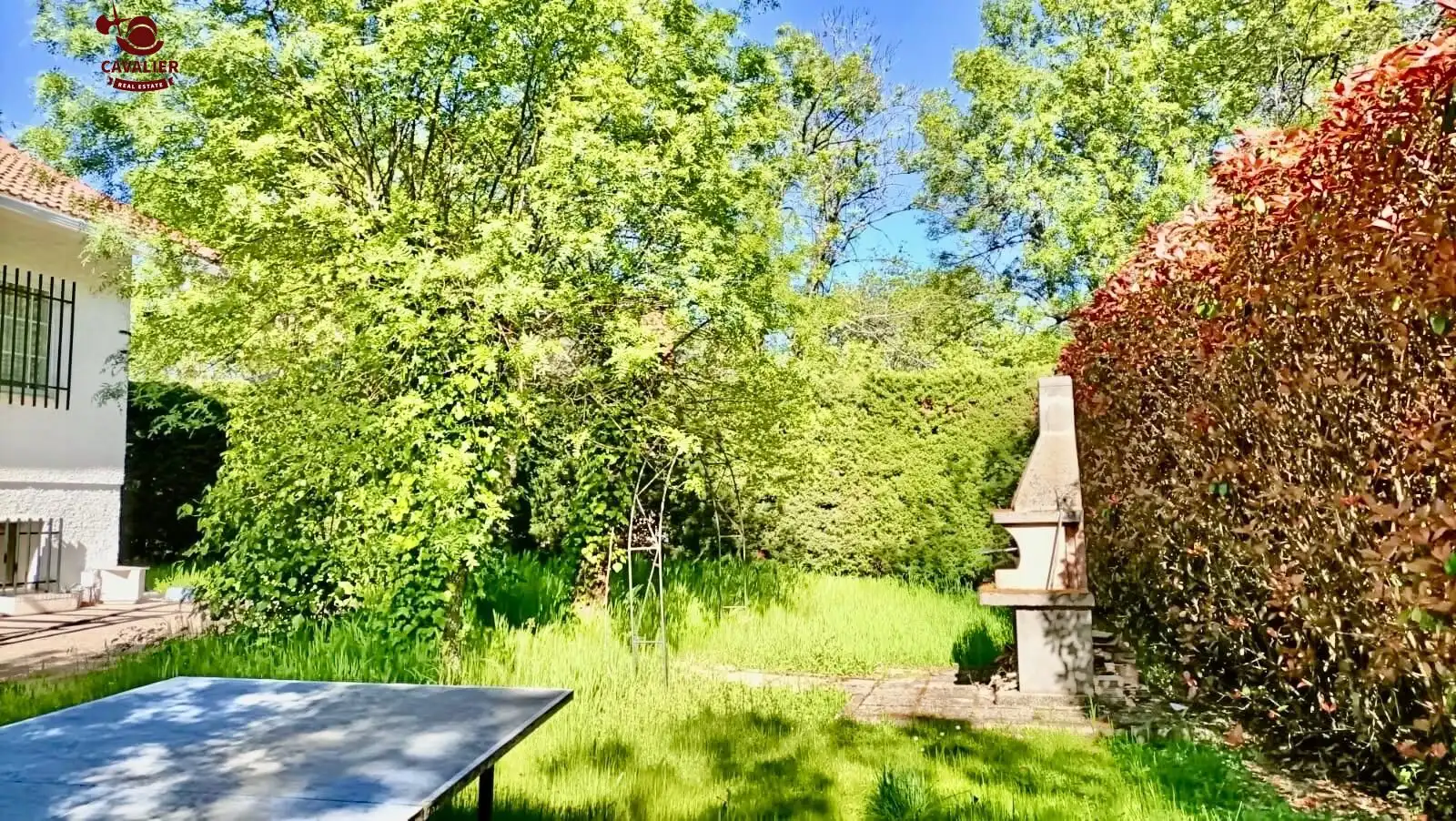 Jardí de Casa o xalet en venda en Guadarrama amb Calefacció, Jardí privat i Terrassa