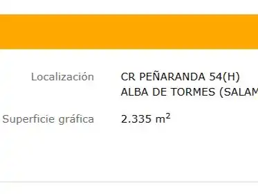 Industrial land for sale in Alba de Tormes