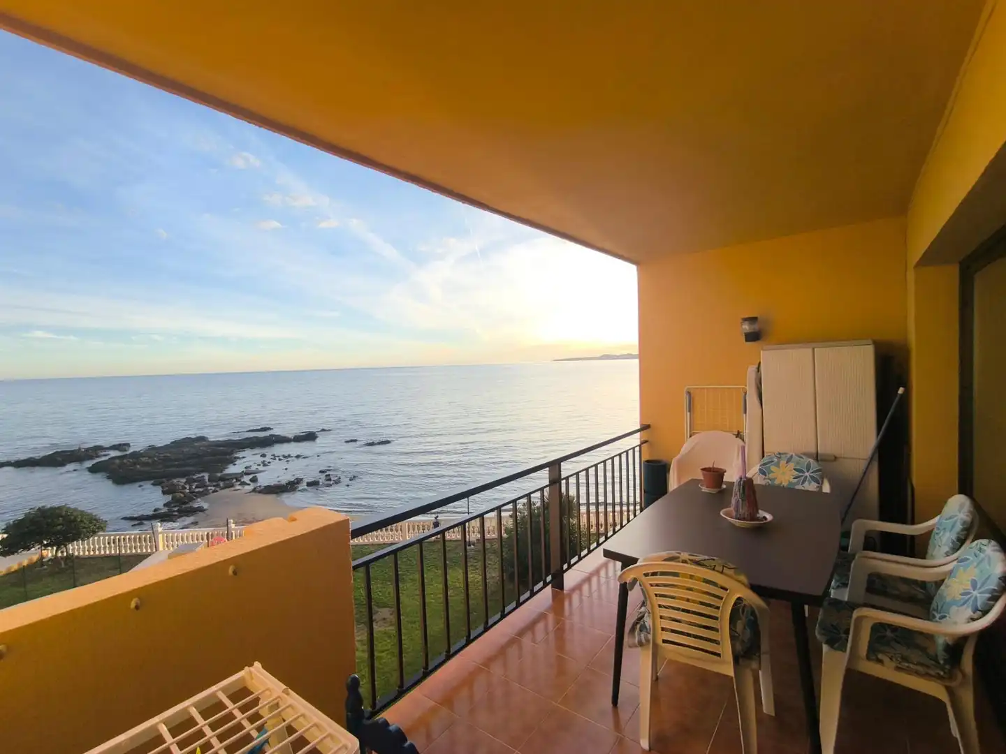 Balcony of Flat for sale in Benalmádena  with Private garden, Terrace and Balcony