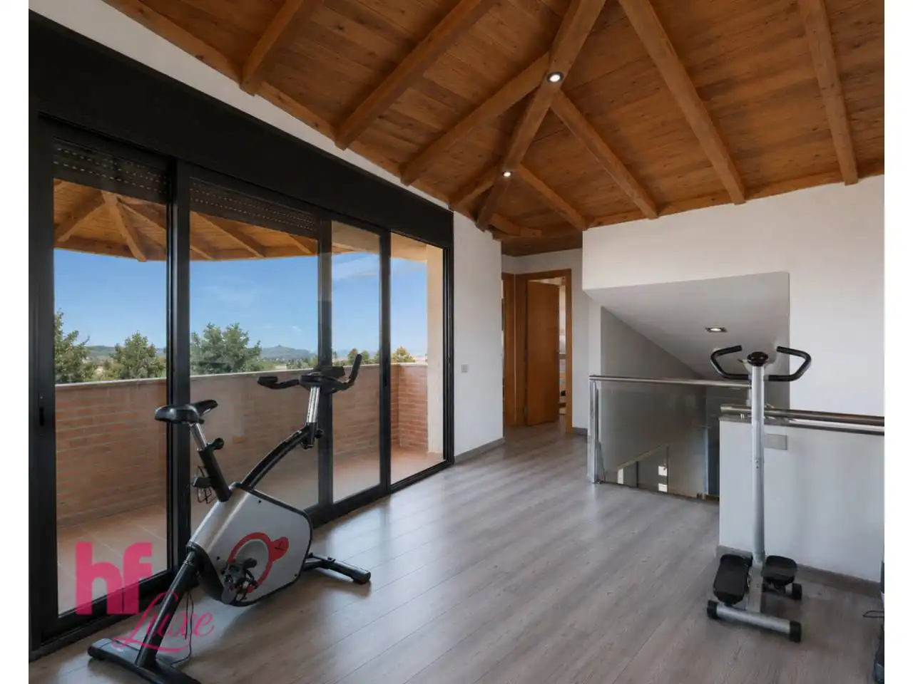 Terraza de Casa o chalet en venta en Lliçà de Vall con Aire acondicionado, Calefacción y Jardín privado