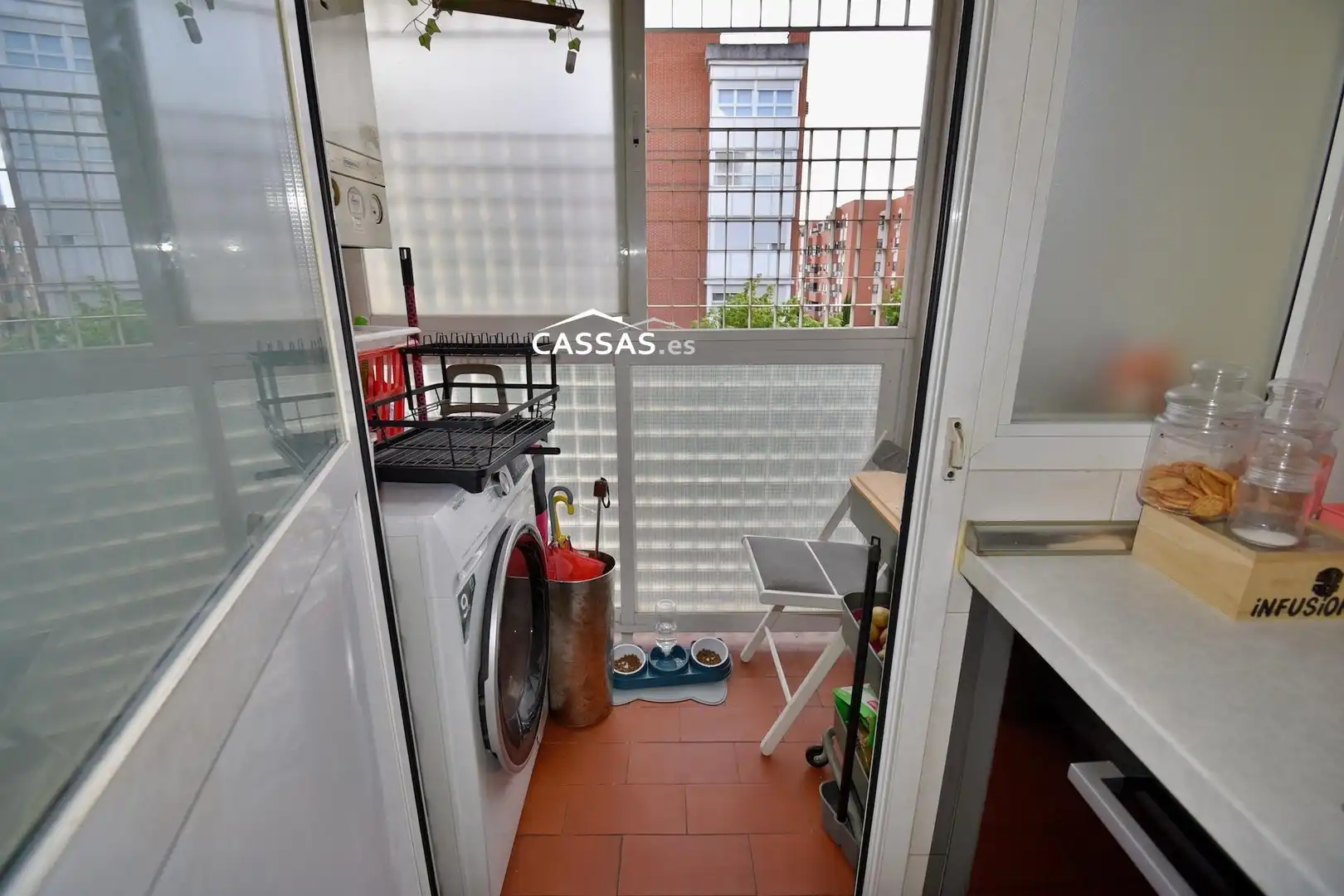 Balcony of Flat for sale in Torrejón de Ardoz  with Air Conditioner, Heating and Parquet flooring