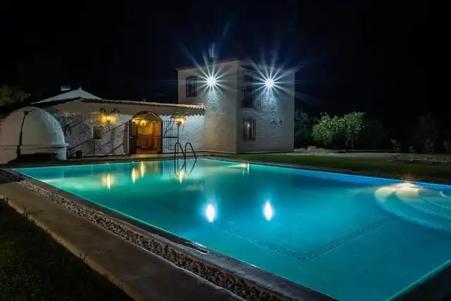Swimming pool of Houses for sale in La Granjuela  with Air Conditioner