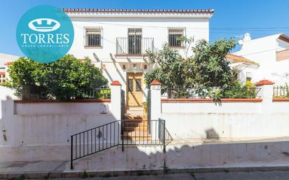 Exterior view of House or chalet for sale in Málaga Capital  with Air Conditioner, Heating and Terrace