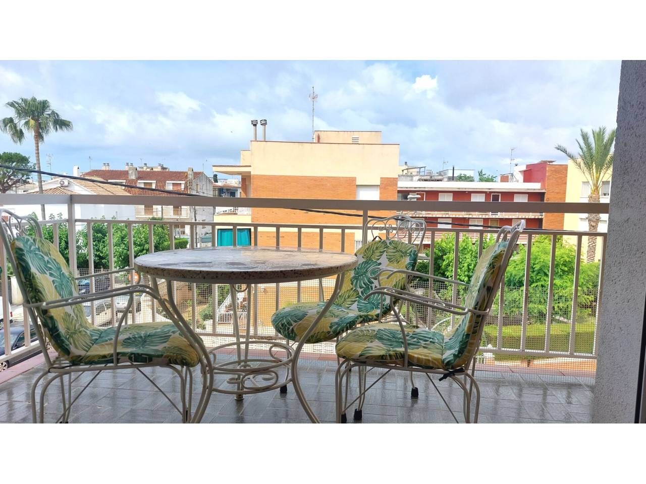 Terrace of Flat to rent in Cubelles  with Air Conditioner, Heating and Terrace