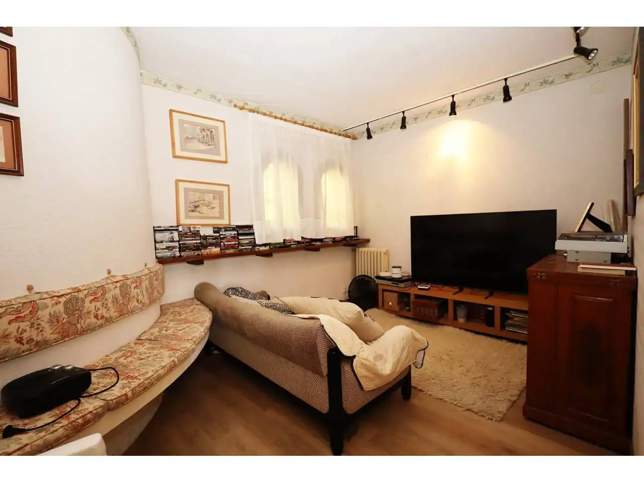 Sala d'estar de Casa o xalet en venda en Lloret de Mar amb Calefacció, Jardí privat i Terrassa