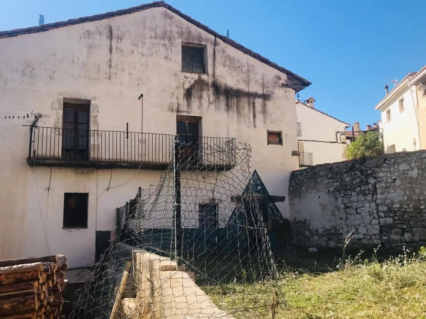 Vista exterior de Casa o xalet en venda en Fortanete amb Terrassa, Traster i Balcó