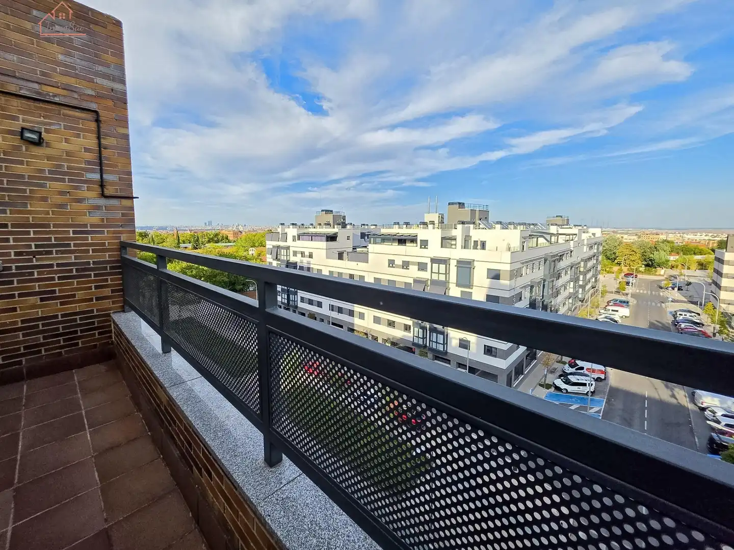 Außenansicht von Dachboden zur Miete in Madrid mit Klimaanlage, Heizung und Terrasse