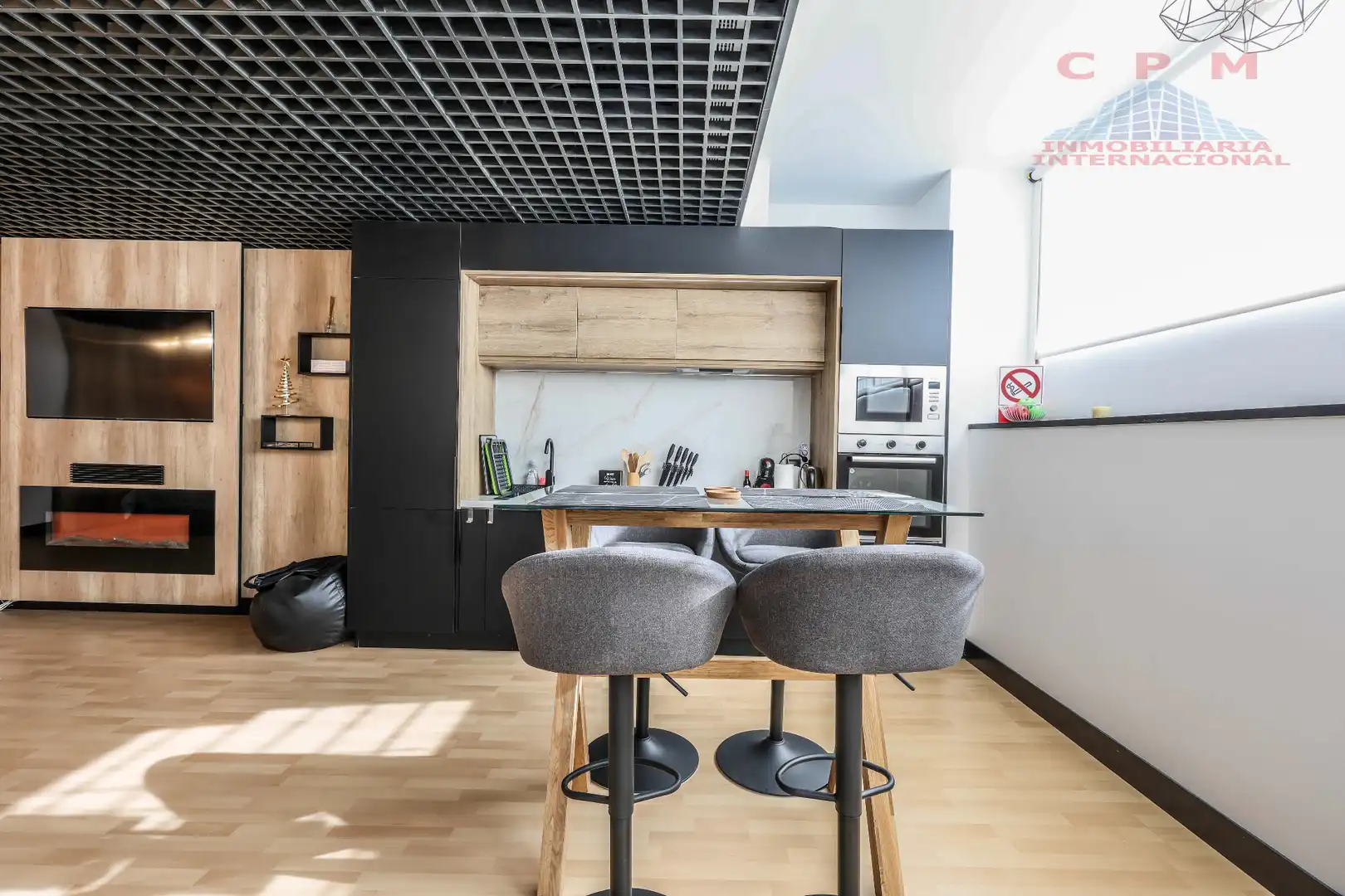 Küche von Wohnung zur Miete in Alcobendas mit Klimaanlage, Heizung und Parkett