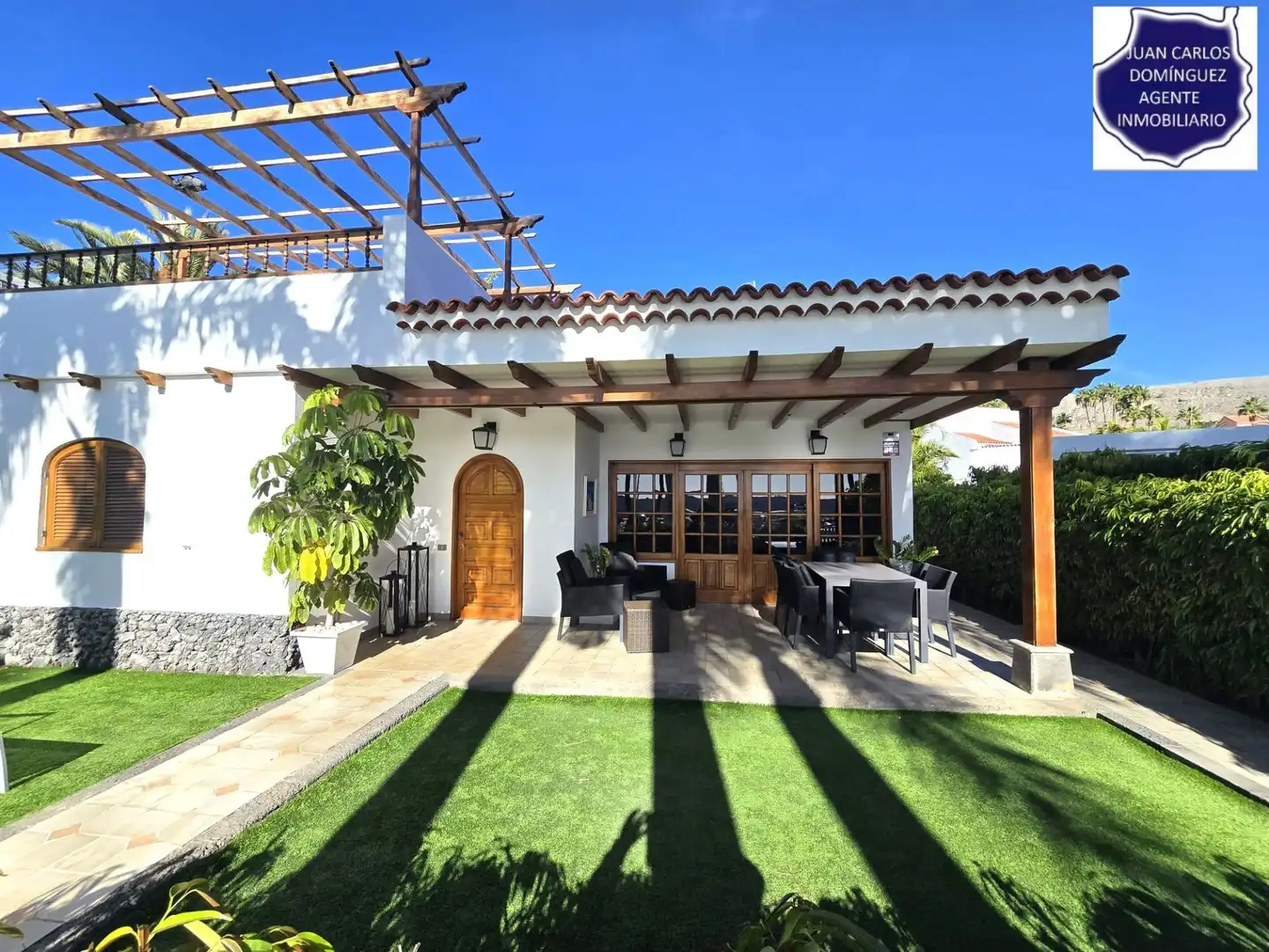 Terraza de Casa o chalet de alquiler en San Bartolomé de Tirajana con Aire acondicionado, Jardín privado y Terraza