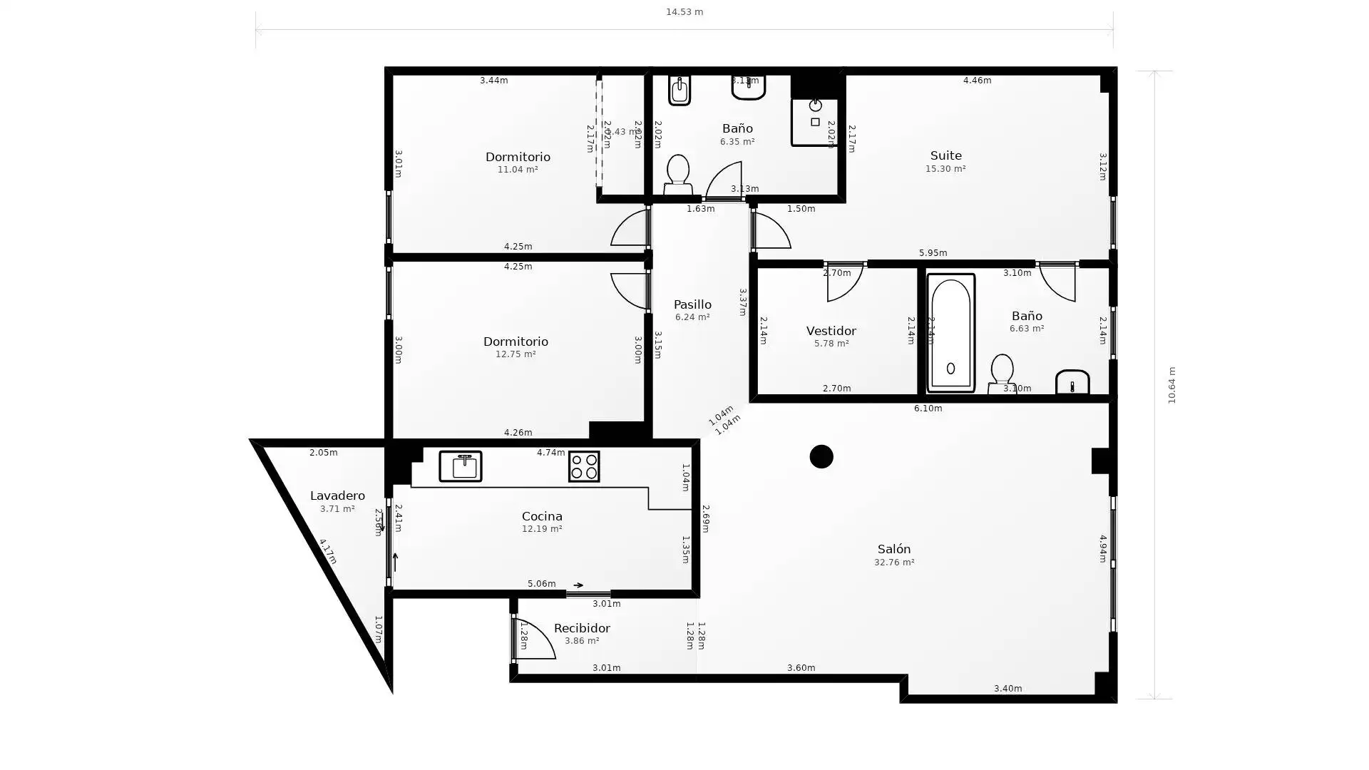 Wohnung zur Miete in Las Palmas de Gran Canaria mit Privatgarten, Abstellraum und Möbliert