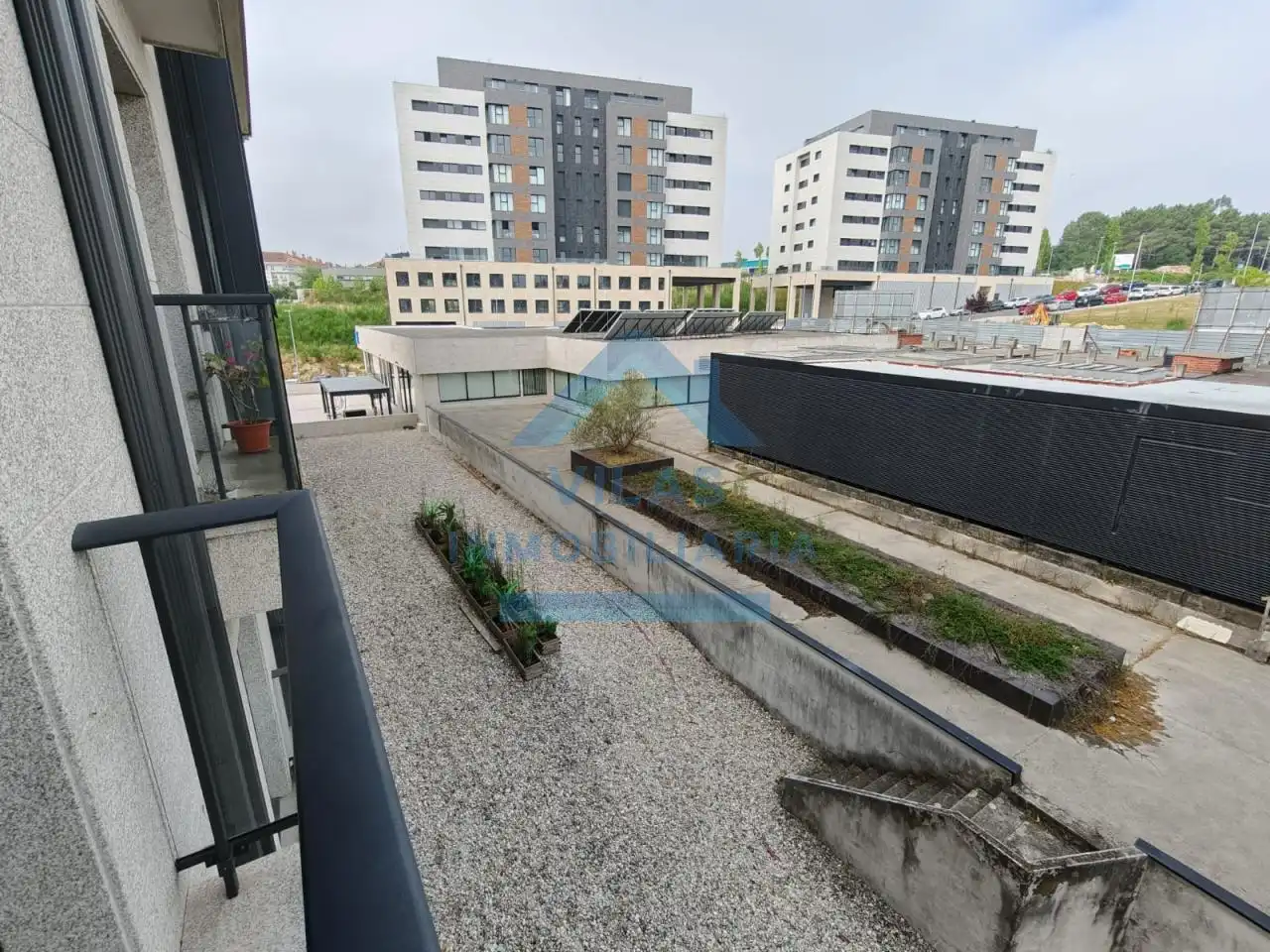 Terrassa de Apartament de lloguer en Ames amb Calefacció, Traster i Moblat