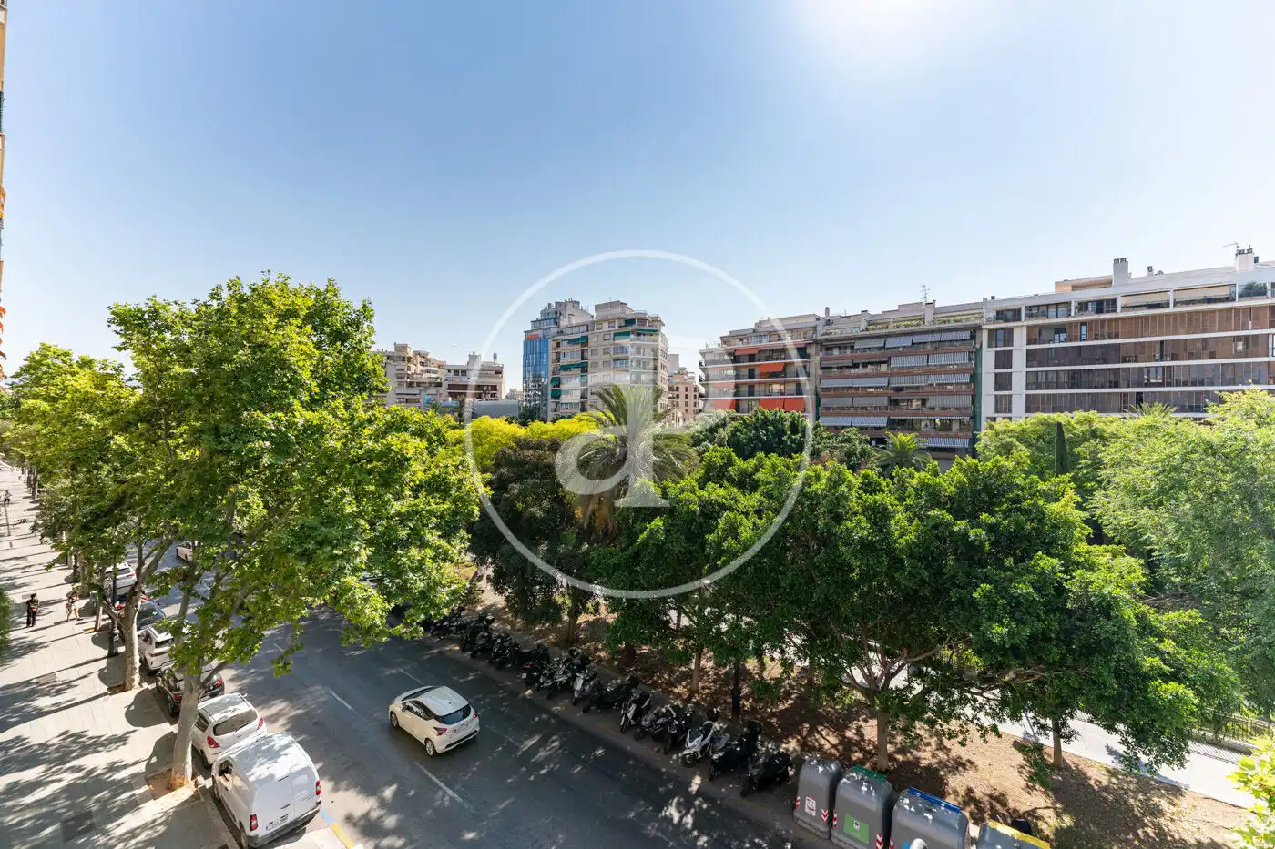Vista exterior de Pis en venda en  Palma de Mallorca amb Aire condicionat, Calefacció i Jardí privat