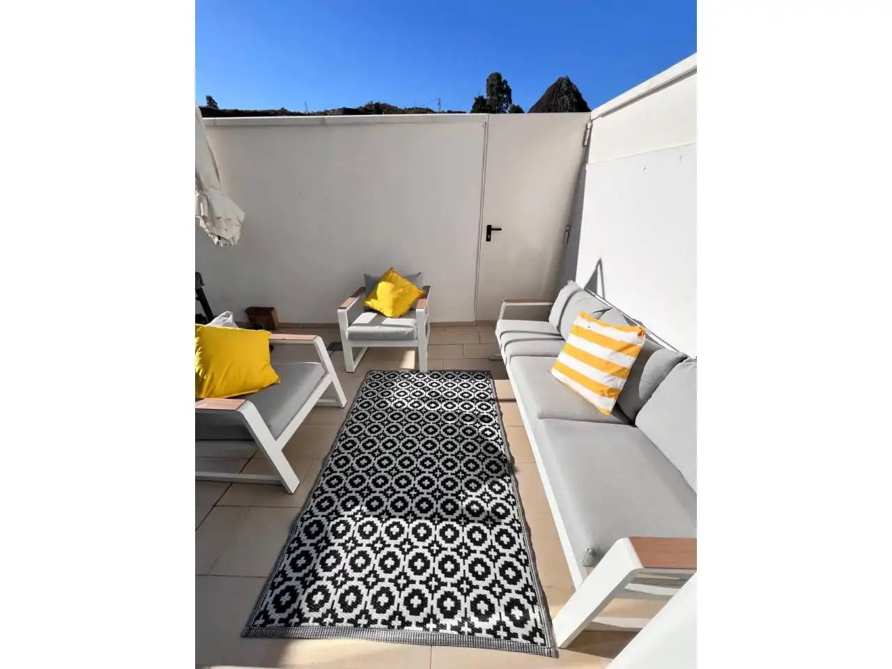 Terraza de Casa adosada de alquiler en Vélez-Málaga con Aire acondicionado, Terraza y Amueblado