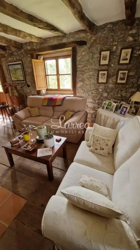 Living room of Detached homes for sale in Zeberio  with Heating and Furnished